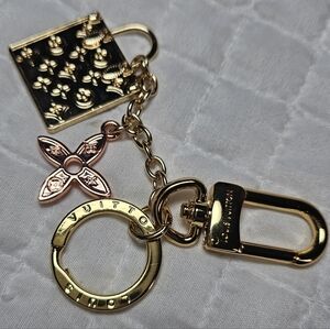 Louis Vuitton Gold and Rose Gold Bag Charm